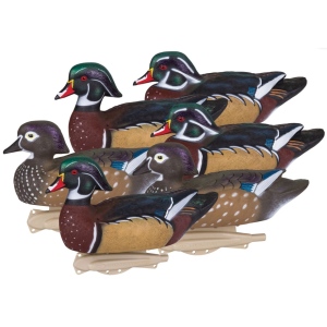 Flambeau Storm Front 2 Wood Duck Decoys 6PK - Flambeau