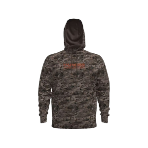 UNDER ARMOUR Men's Expanse Hoodie Forest Green/Surplus Orange Large