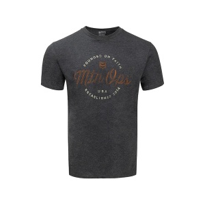 MTN OPS Men's Foundation Short Sleeve T Shirt Charcoal Large