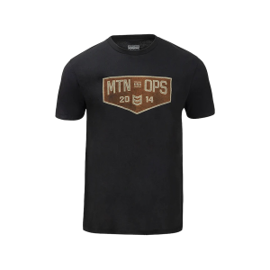 MTN OPS Men's Base Short Sleeve T Shirt Black XL