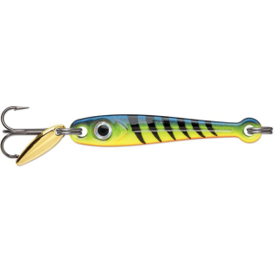 VMC Tungsten Torpedo Spoon 1/4 oz Glow Hot Perch