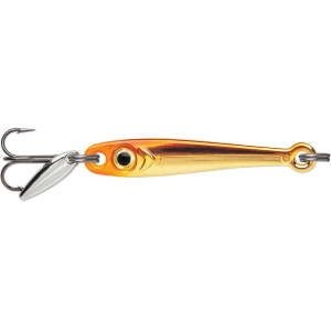 VMC Tungsten Torpedo Spoon 3/16 oz Glow Gold Fish