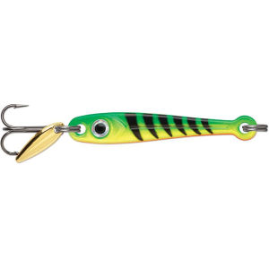 VMC Tungsten Torpedo Spoon 3/16 oz Glow Fire Tiger