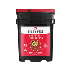 ReadyWise Organic Bucket Freeze Dried Food 90 Serving - Readywise