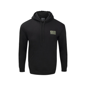 MTN OPS Men's Stacked 2.0 Hoodie Black Medium