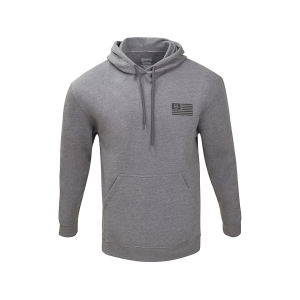 MTN OPS Men's Stacked 2.0 Hoodie Heather Gray Medium