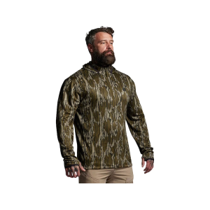 BORN PRIMITIVE Men's Quiver 2.0 Quarter Zip Hoodie Mossy Oak Original Bottomland XL