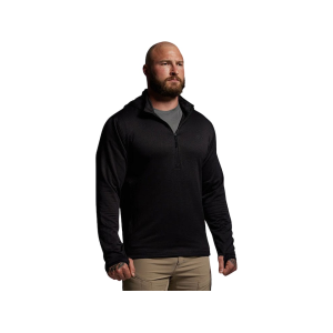 BORN PRIMITIVE Men's Quiver 2.0 Quarter Zip Hoodie Black XL