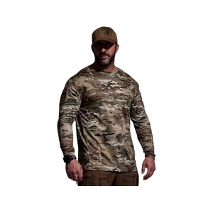 BORN PRIMITIVE Men's Range Long Sleeve Crew Neck Shirt Multicam Medium