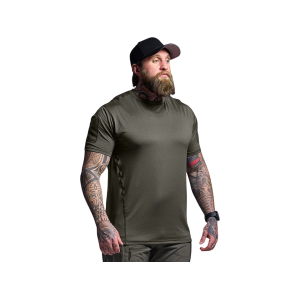 BORN PRIMITIVE Men's Range Short Sleeve Crew Neck T Shirt Ranger Green Large