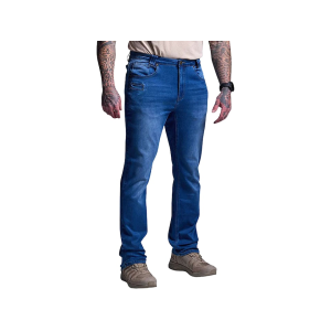 BORN PRIMITIVE Men's Flex Recon Boot Cut Jeans Dark Wash 32