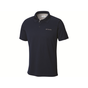 COLUMBIA Men's Utilizer Short Sleeve Polo Shirt Collegiate Navy Large