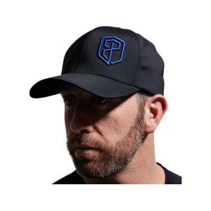 BORN PRIMITIVE Men's FlexFit Delta Hat Thin Blue Line Small/Medium
