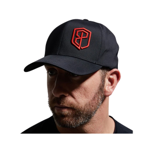 BORN PRIMITIVE Men's FlexFit Delta Hat Thin Red Line Small/Medium