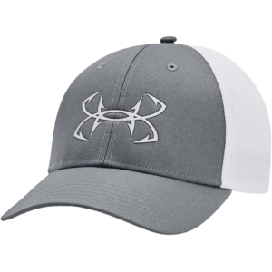 Under Armour Mens Fish Hunter Hat Large/XL Pitch Gray/White/Mod Gray