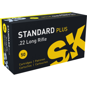 SK Standard Plus 22LR Ammo 40 Grain Round Nose Box Of 50 Standard Plus 22LR 40 Grain Round Nose Box Of 50 Ammo