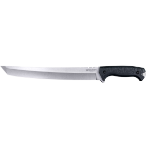 Cold Steel Magnum Warcraft Fixed Blade Knife 12" Tanto Point 4034 Stonewashed Blade Glass Reinforced Nylon (GRN) Handle Black - Cold Steel