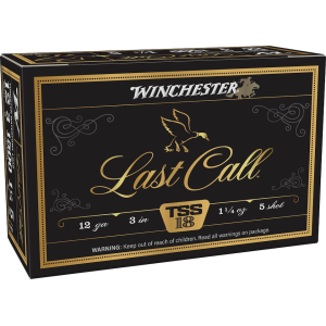 Winchester Last Call TSS 12 Gauge Ammo 3" #5 Tungsten Shot 1-1/4 oz Box of 10 - Winchester