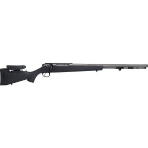 Traditions Nitrobolt Bolt Action Muzzleloading Rifle 50 cal 24" Tungsten Cerakote Threaded Barrel Tungsten Cerakote Frame Black Adjustable Comb Stock - Traditions
