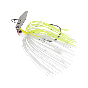 Z-MAN Chatterbait Jackhammer Baby Jack Bladed Jig Chartreuse/White 1/4 oz