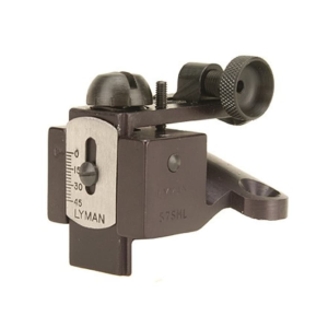 Lyman 57SML Rear Sight for Deerstalker, Trade Rifle, Thompson Center Hawken Blued - Lyman