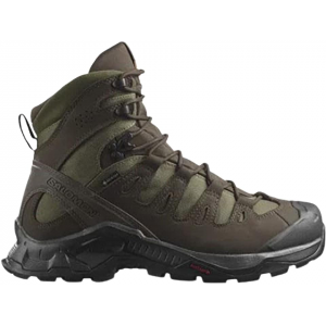 SALOMON Quest Tracker GTX Hunting Boots Synthetic Earth Brown/Ranger Green/Black Men's 14 D