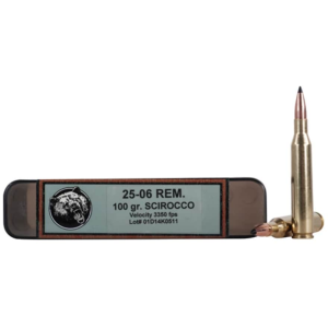 zzly Cartridge Trophy Grade 25-06 Remington 100 Grain Swift Scirocco II Polymer Tip Boat Tail Box Of 20 Ammo