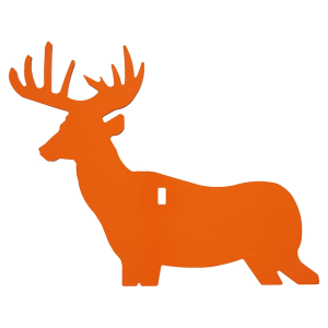 Champion Center Mass AR500 Steel Target Buck Deer - Champion Target