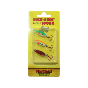 Northland Northland Buck Shot Rattle Spoon Assorted 1/8 oz - $18.99 at MidwayUSA
