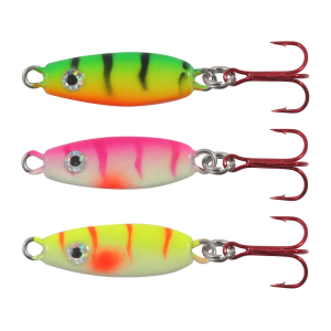 Northland Northland UV Forage Minnow Spoon Ft/Pink T/Elec Perch 1/16 oz - $13.99 at MidwayUSA