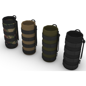MidwayUSA MOLLE Water Bottle Pouch Black - Midwayusa