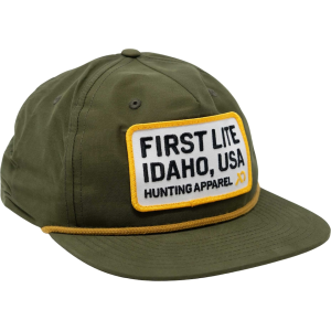 First Lite Men's Idaho Patch Hat Olive One Size Fits Most