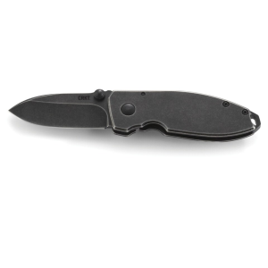 CRKT Squid Pocket Knife 2.14" Drop Point 8Cr13MoV Black Stonewash Blade 2Cr13 Handle Black Stonewash - Crkt
