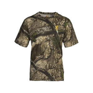 BROWNING Men's Wasatch Short Sleeve T Shirt Realtree APX Large