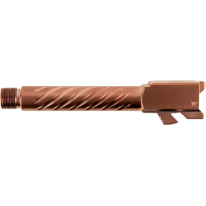 BALLISTIC ADVANTAGE Threaded Barrel for Glock 19 Gen 3-5 9mm Luger Copper Spiral Fluted