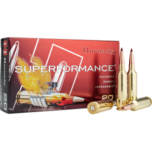 Hornady CX Superformance Bullets .22 Creedmoor 65gr Ammunition w/SPF Bullets (20/box) 83413 - Hornady