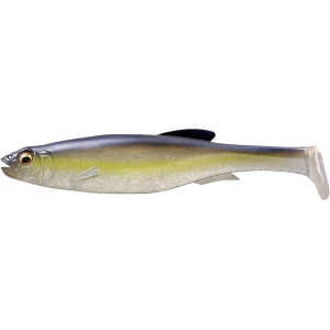 Megabass Magdraft Freestyle 5" Swimbait Pro Blue Clear Chartreuse - Megabass