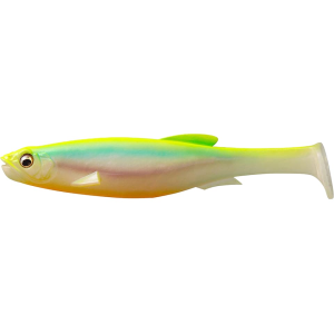 Megabass Magdraft Freestyle 5" Swimbait Ghost Chartreuse Back - Megabass