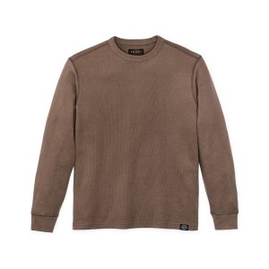 Filson Men's Waffle Knit Thermal Long Sleeve Shirt Brown 2XL - Filson
