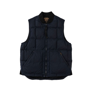 Filson Men's Waxed Down Vest Nightsky XL - Filson