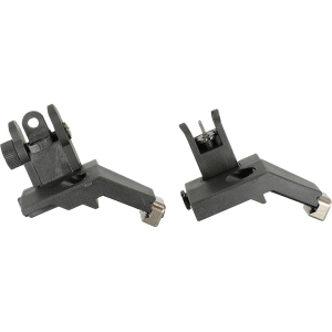 JE Machine Offset Flip-Up Sight Set AR-15 Polymer - Je Machine