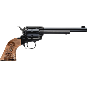 Heritage Manufacturing Inc. Rough Rider Say When 22 Long Rifle Revolver 6.5" Black Oxide Barrel 6 Round Wood Grip
