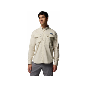 COLUMBIA Men's Bonehead Elite Long Sleeve Shirt Fossil 2XL