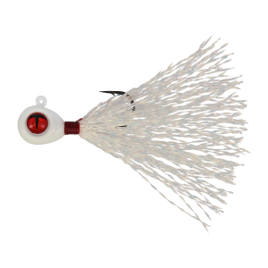 NORTHLAND Tungsten Crappie Queen Jig Super-Glo White 1/8 oz