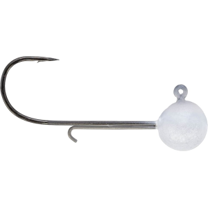 BIG BITE BAITS Swimmer Ball Head 3/8oz Round Ball Jighead 2/0 Pearl