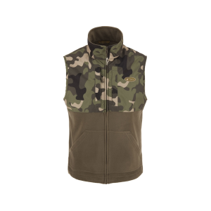 DRAKE Men's MST Eqwader Vest Woodland Camo Medium