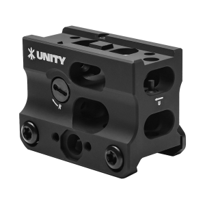Unity Tactical FAST Micro-SB Aimpoint Red Dot Riser Mount Black - Unity Tactical