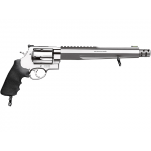 SMITH & Wesson Performance Center Model 460xvr 460 S&w Magnum Revolver 10.5" Stainless Barrel 5 Round Black Grip Compensated