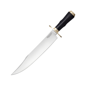Cold Steel Natchez Bowie Fixed Blade Knife 11.5" Clip Point 4034 Stainless Blade G-10 Handle Black