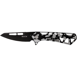 Buck Knives 811 Trace Ops Folding Knife 3.23" Tanto Point 7Cr17MoV Black Blade Anodized Aluminum Handle Camo